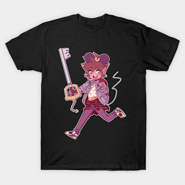 Get Your Ears On Sora T-Shirt by IainDodes